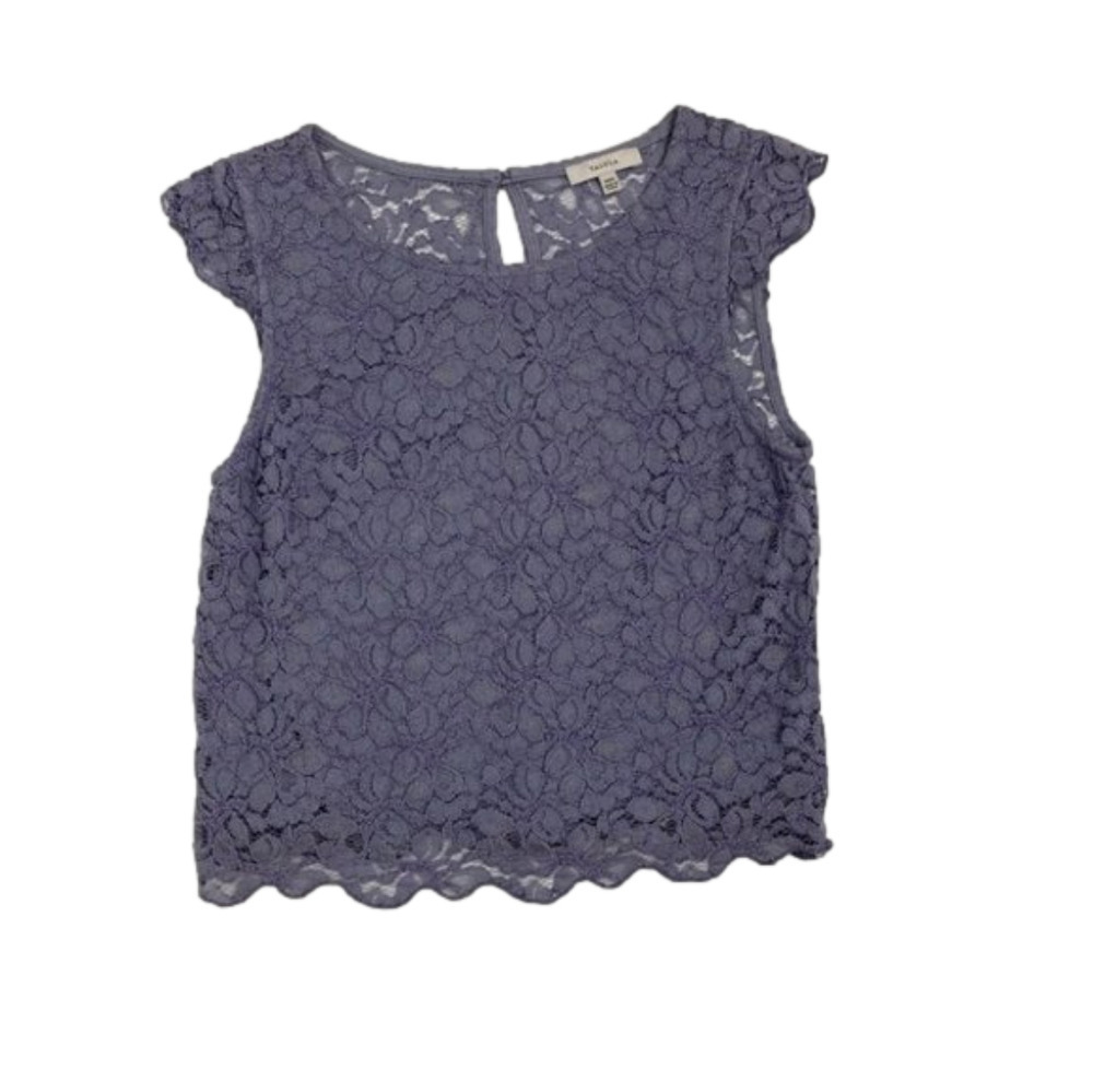 ARITZIA Talula Lilac Lace Top Size XXS